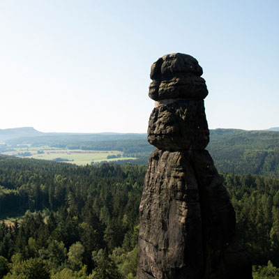 Die Barbarine am Pfaffenstein